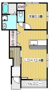 グラーティア【1階】の間取り