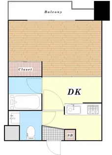 ディアコート【2階】の間取り