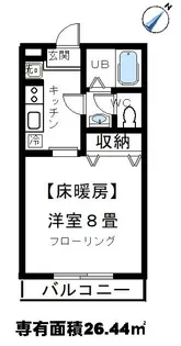 プランドール【1階】の間取り