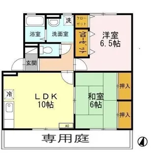 セレッソ原口【1階】の間取り