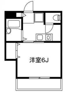 マンションクラシーバ【2階】の間取り