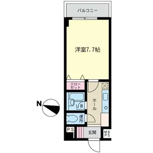 ケーズビル【3階】の間取り