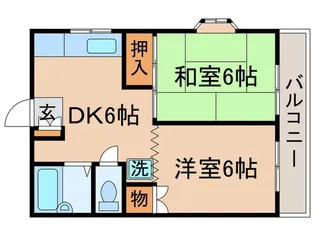 伸光ハイム【2階】の間取り