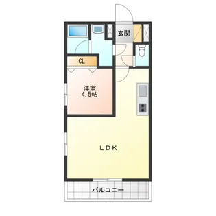 サンパティークI【3階】の間取り