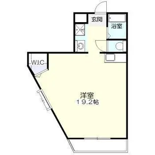 サンケイマンション第10ビル【4階】の間取り