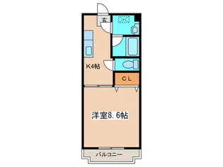 リュミエールI【2階】の間取り