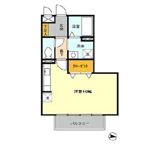 エトワールA【3階】の間取り