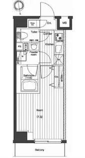 プレミアムキューブG北新宿【2階】の間取り
