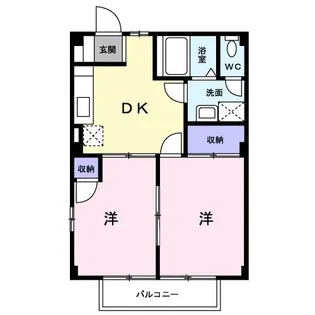 センタ-コ-ト広見台【1階】の間取り