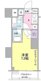 SIL西五反田【2階】の間取り