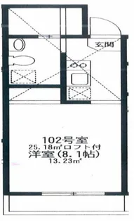 アン・ルミエーレ【1階】の間取り