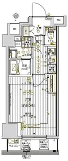 ヴァレッシア上野North City【9階】の間取り