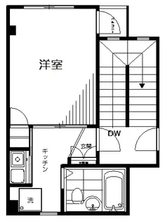 ラスティック恵比寿【3階】の間取り