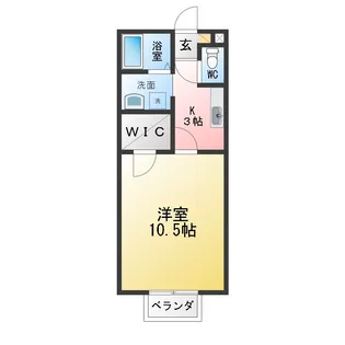 サンハイム北山【2階】の間取り