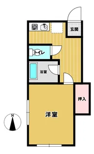千代岡荘【2階】の間取り