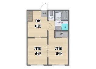 メゾンYTN【1階】の間取り