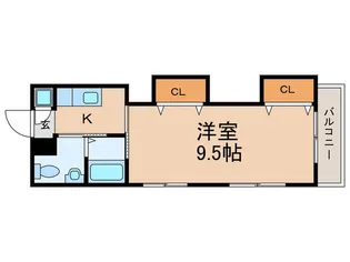 サンライズマンション【4階】の間取り