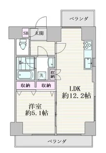ル・シック本駒込【5階】の間取り