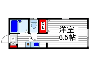 サンクレ-ル【1階】の間取り