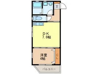 Moana【2階】の間取り