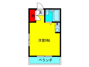 いすずマンション【3階】の間取り