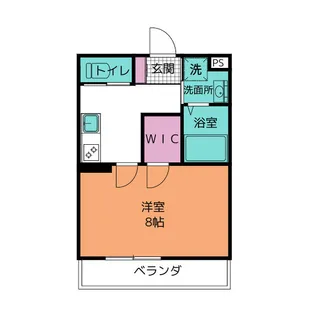 マンハッタンパレス【1階】の間取り