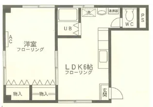 さくら荘【5階】の間取り