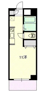 フィットハイム日の出【4階】の間取り