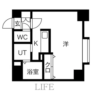 Ks Stage Asahimachi【7階】の間取り