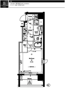 アクサス西大島Sta.【5階】の間取り
