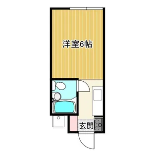 ながいハイツ【1階】の間取り