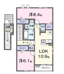 光テラス II【2階】の間取り