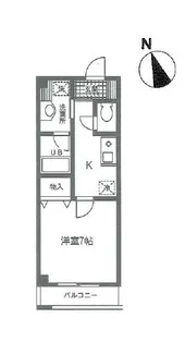 【クレールメゾンA】【1階】の間取り