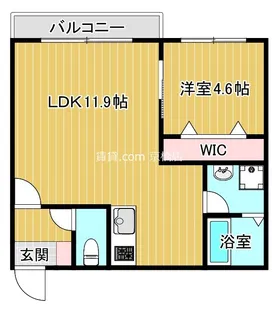 シャルマン京橋【3階】の間取り
