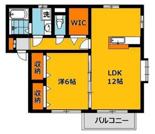 メゾンアーバン F【2階】の間取り
