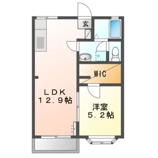 ア・ラ・プラージュ3【2階】の間取り