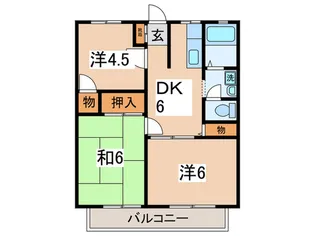 ファミ-ル座間の間取り