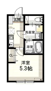 エスポワール【2階】の間取り