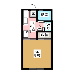 サンシティ扇寿【1階】の間取り