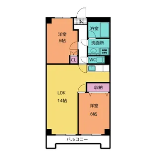 メゾン大成【3階】の間取り
