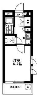 ジュネパレス市川第19【2階】の間取り
