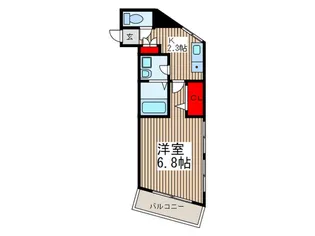 レクセル大宮【3階】の間取り