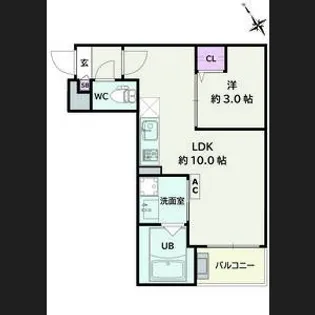 Jack koyoI【2階】の間取り