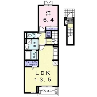 bliss I【2階】の間取り