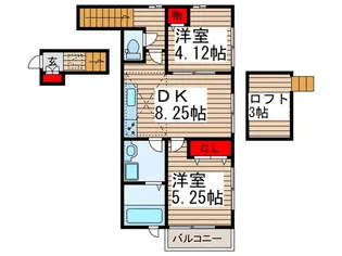 メゾンTK【2階】の間取り