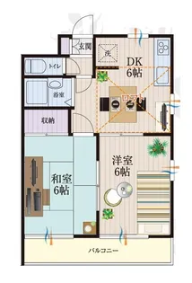 b’CASA京成臼井IIre-born【2階】の間取り