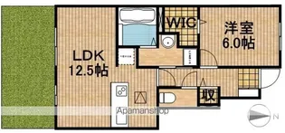 BellwoodII【1階】の間取り