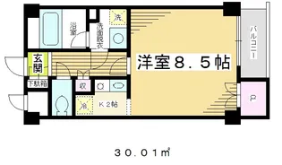 クランベリーコート【2階】の間取り