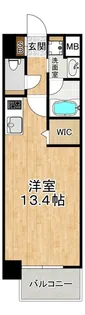 メゾン ド ボヌール【4階】の間取り