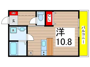 La Sortie【2階】の間取り